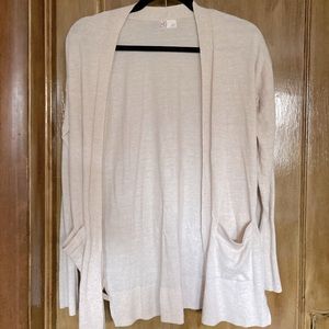 SO Beige Cardigan with pockets